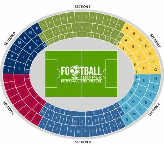 Karte ernst happel stadions