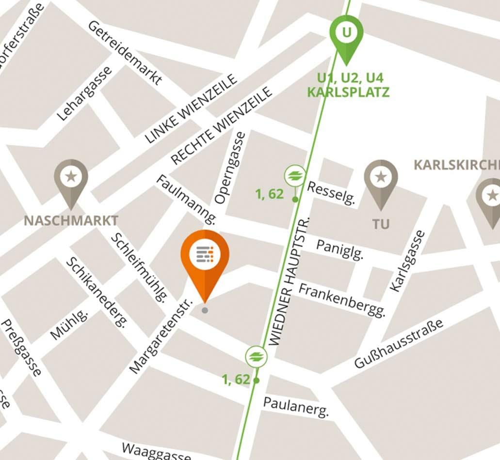 Karte naschmarkt Vīne