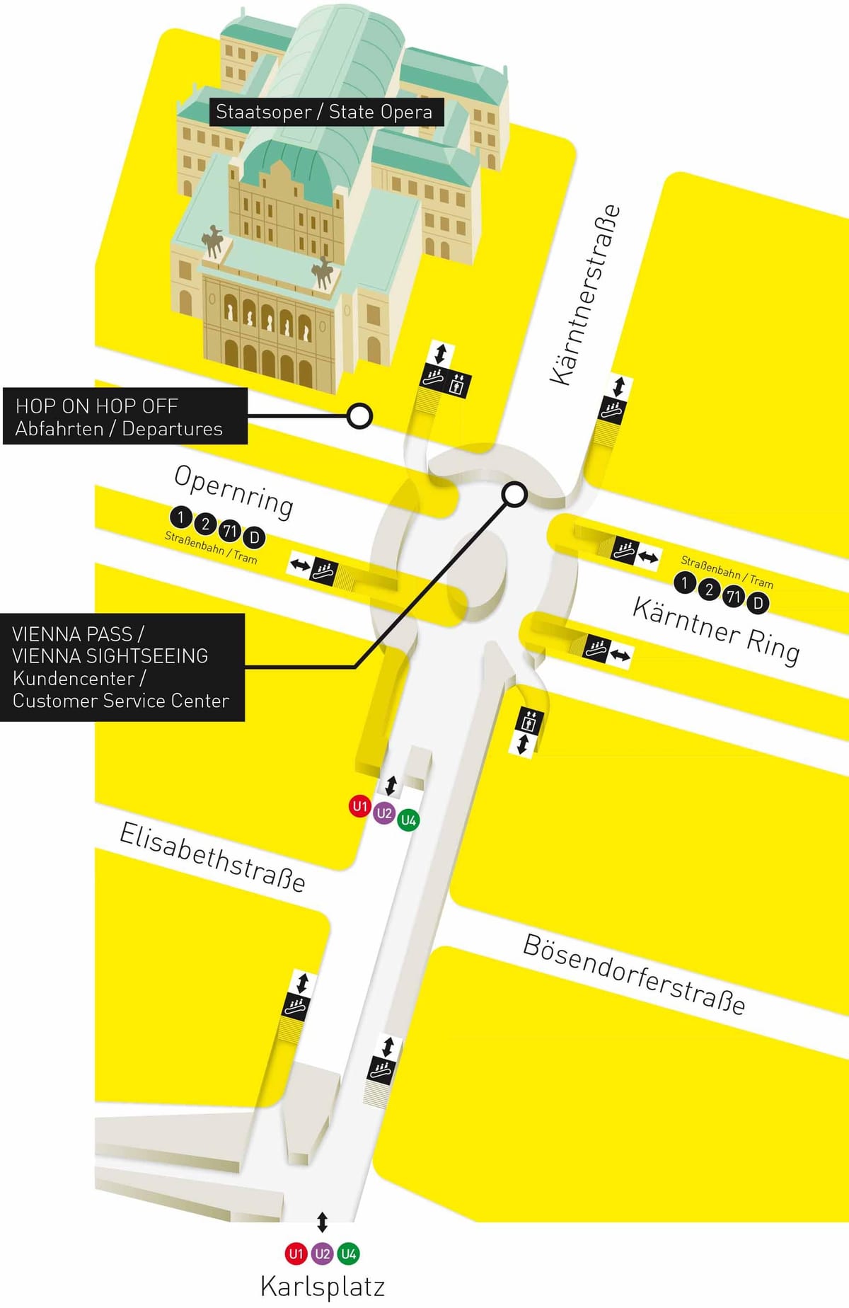 Karte Vīnes iet