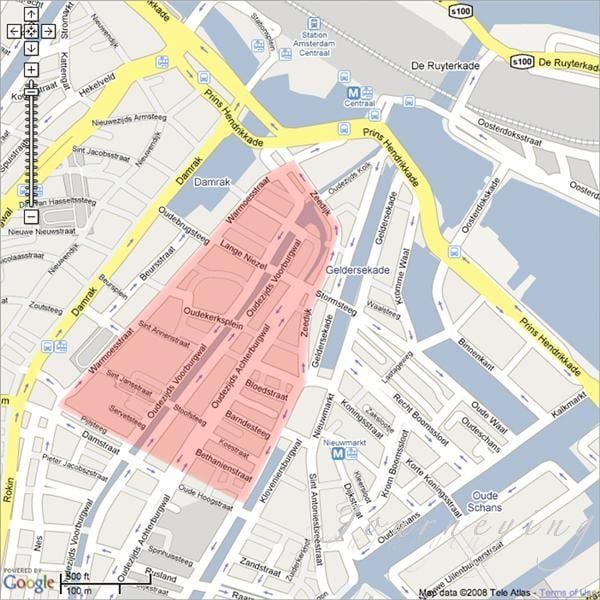 Karte Vīnes red light district