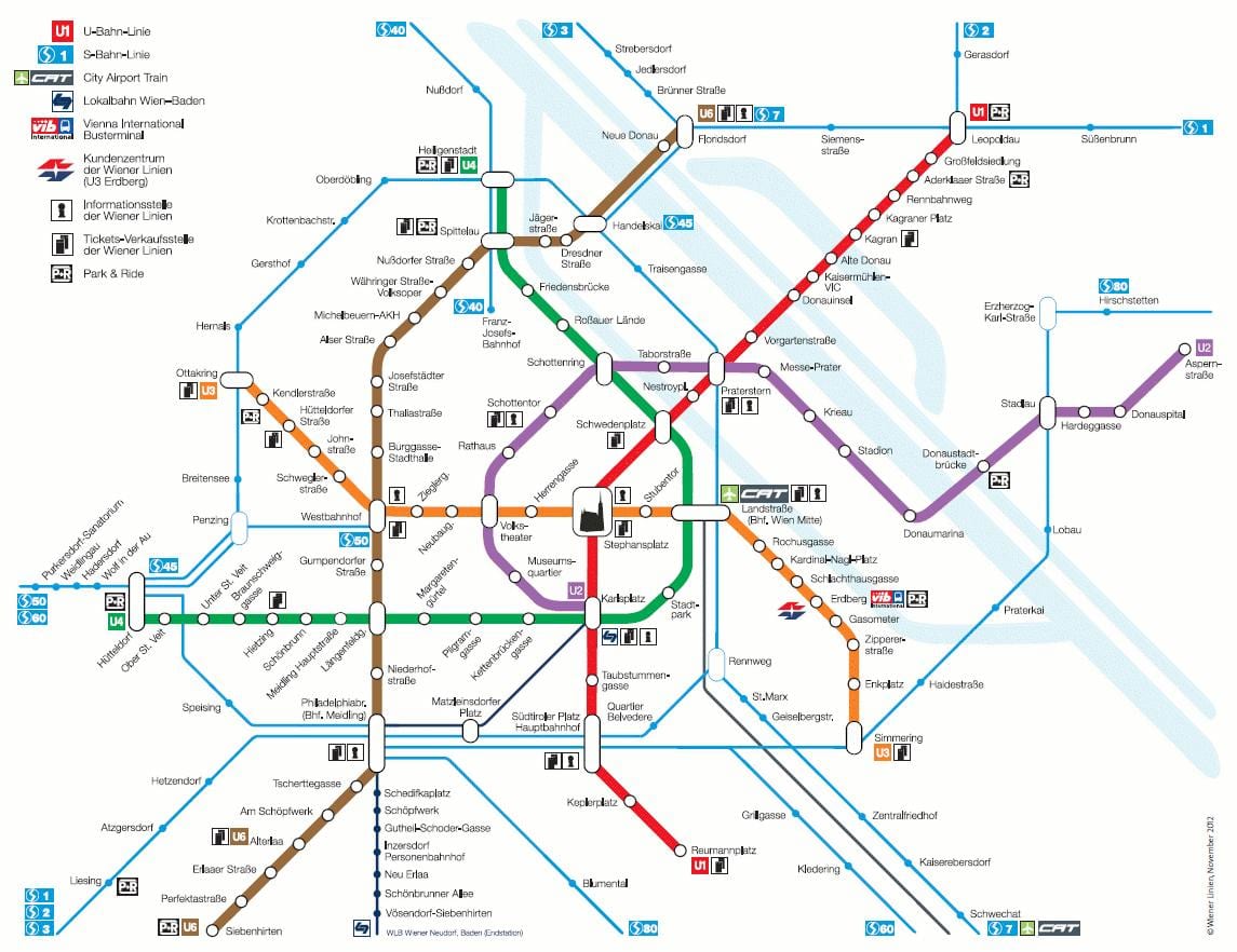 Wien s bahn kartē