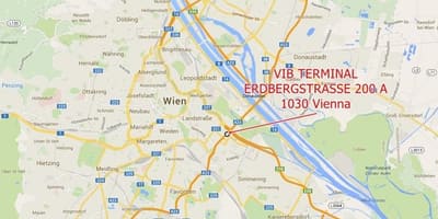 Karte Vīnes erdberg