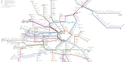 Vīne tramvaja līnijas d karte